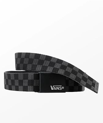 Vans Deppster Black & Charcoal Checkered Belt