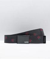 Vans Gnarator Barbed Rose Black Web Belt