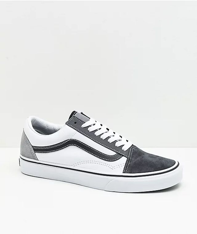 Vans Old Skool Mix & Match Black, White Grey Skate Shoes | MainPlace Mall