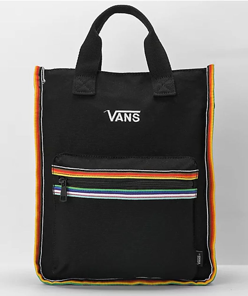 Vans Pride 2022 Free Hand Black Tote Bag