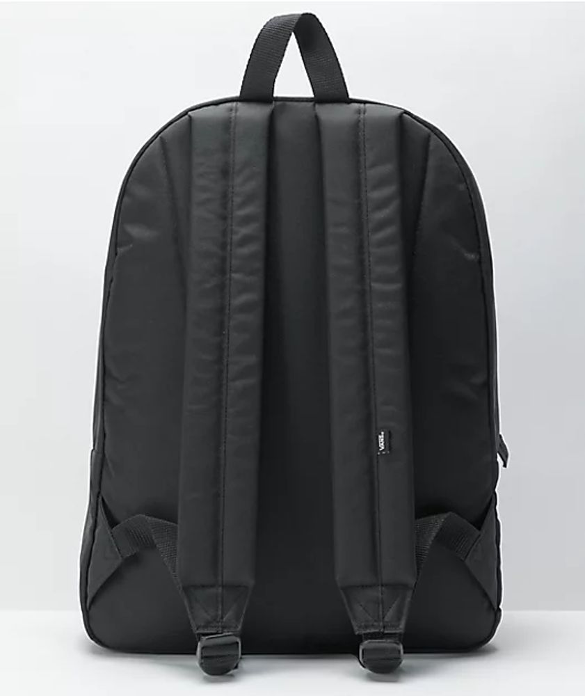 Vans Realm Bee Checker Black & White Backpack