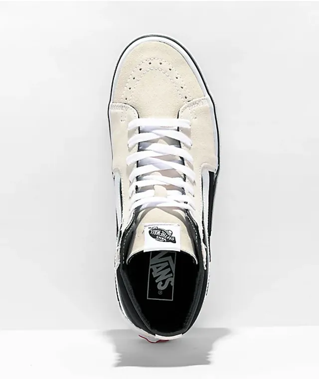 Vans Sk8-Hi Fruit Skull Black & White Skate Shoes