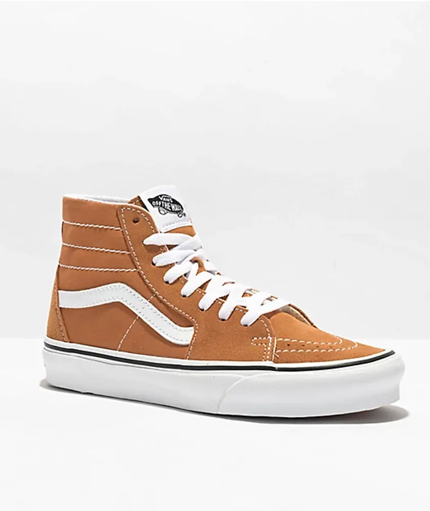 Vans Sk8-Hi Tapered Meerkat Orange Skate Shoes