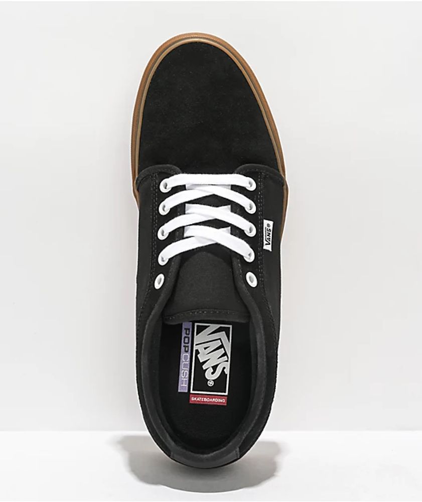 Vans Skate Chukka Low Black & Gum Shoes