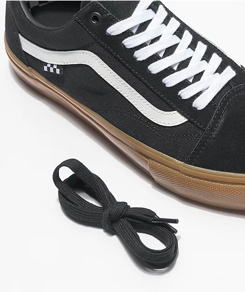 Vans Skate Old Skool Black, White & Gum Shoes