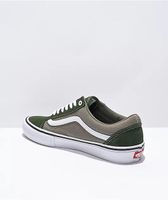 forest green vans shoes