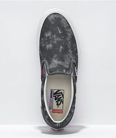 grey slip on vans