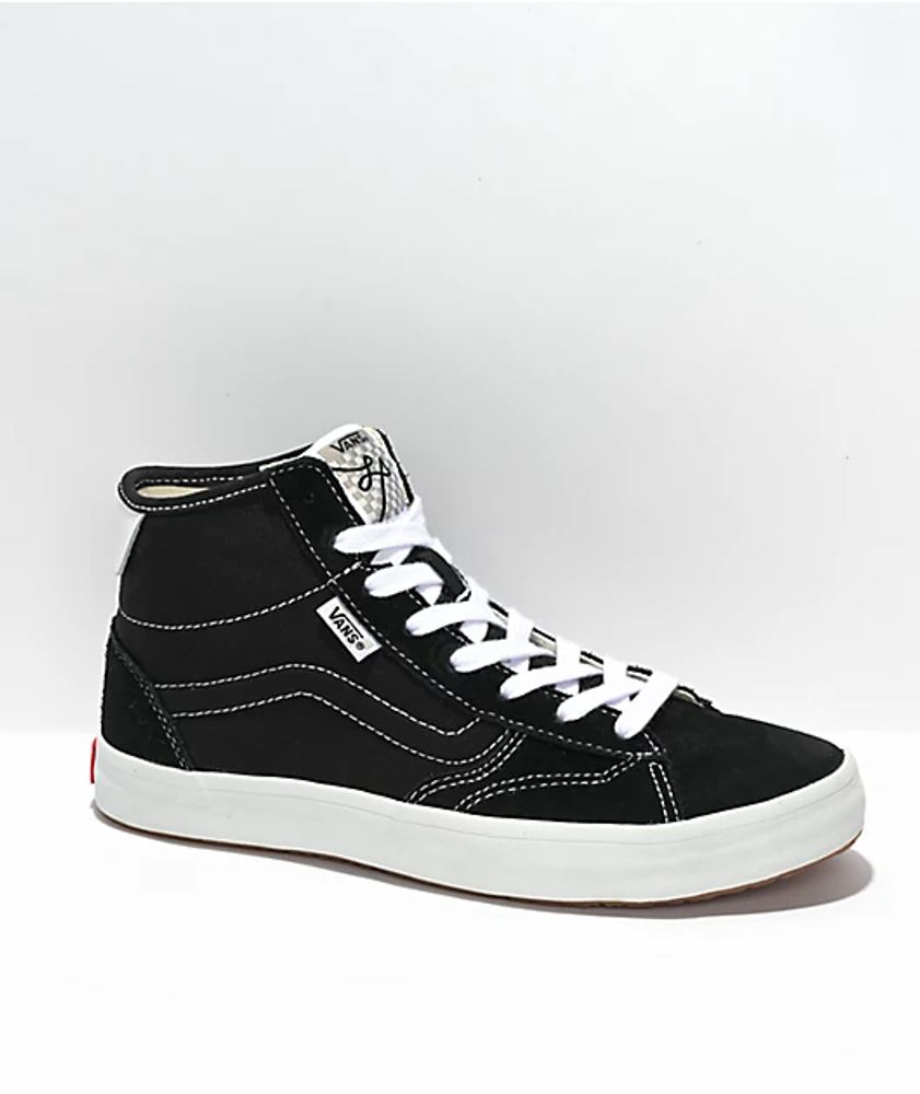 Vans Skate The Lizzie Black & White High Top Shoes | Dulles Town Center