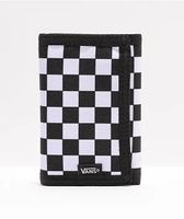 Vans Slipped Black & White Checkerboard Trifold Wallet