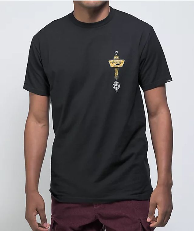 Vans Everlasting Black T-Shirt | Mall 