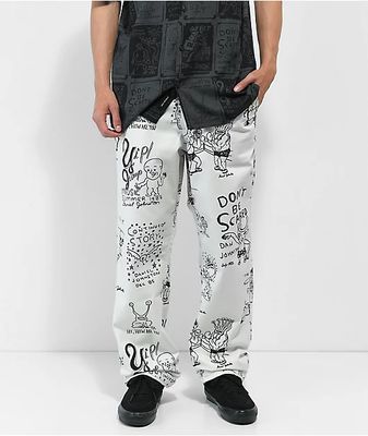 Vans x Daniel Johnston White Chino Pants