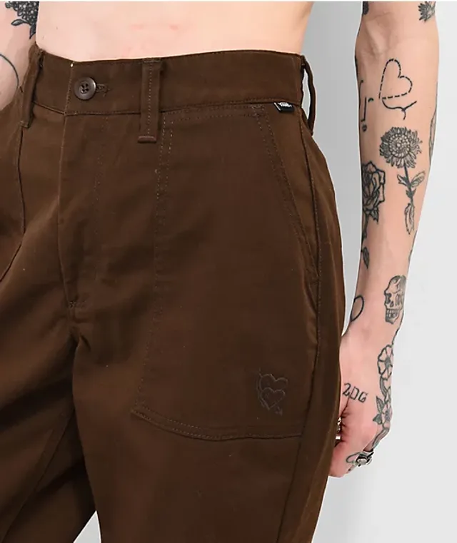 Vans Karina Brown Skate Pants | Niagara Pen Centre