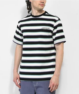 Welcome Cooper Black & Bone Stripe T-Shirt