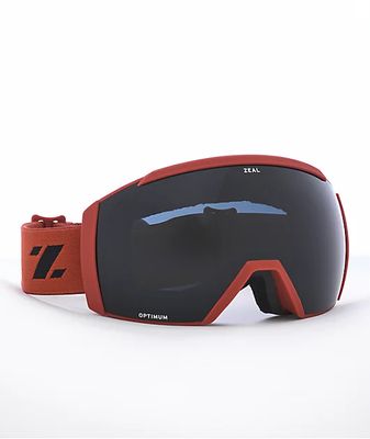 Zeal Hemisphere Sandstone Dark Grey Snowboard Goggles