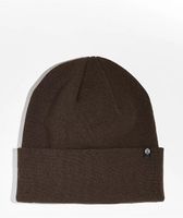 Zine Essential Brown Beanie