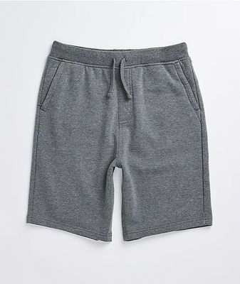 Zine Youth Silas Grey Fleece Sweat Shorts