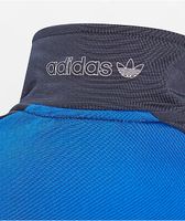 adidas Boys Sport Black & Blue Track Jacket