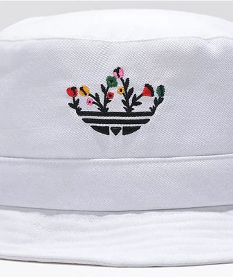 adidas Originals Floral Trefoil Bucket Hat