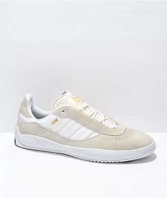adidas Puig White & Gold Shoes