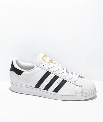 adidas Superstar ADV White & Black Shoes