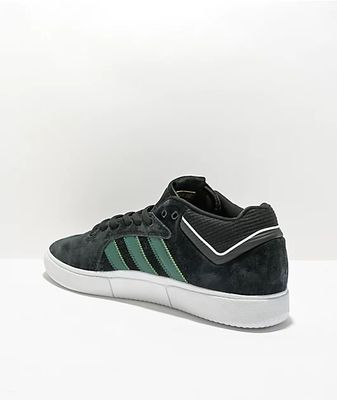 adidas Tyshawn Mid Black, Green, & White Shoes