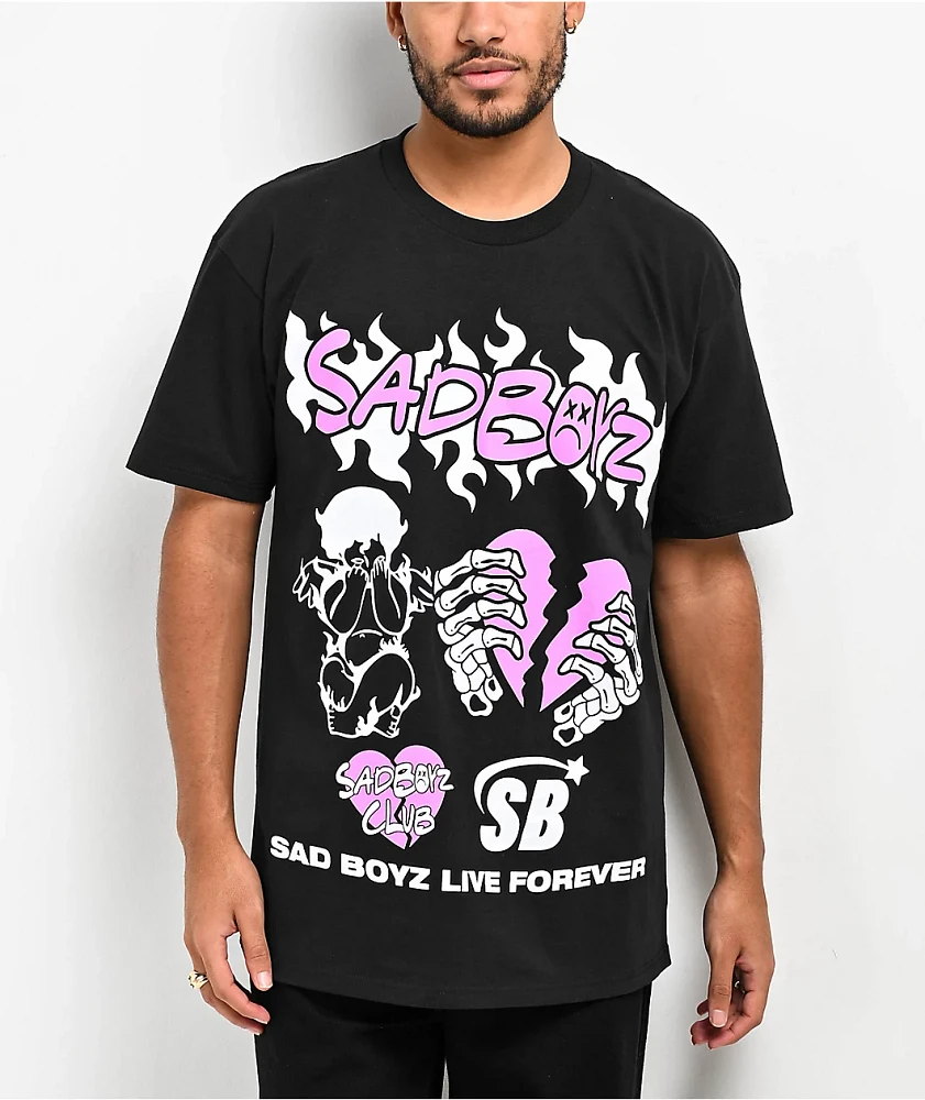 $AD BOYZ by Junior H Club Black T-Shirt