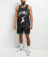 $AD BOYZ by Junior H Arrows Black Basketball Jersey