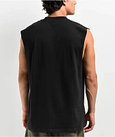 $AD BOYZ by Junior H Face Black Tank  Top