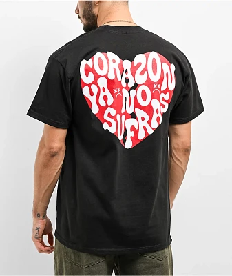 $AD BOYZ by Junior H Heart Black T-Shirt