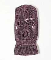 $AD BOYZ by Junior H Pink & Black Balaclava