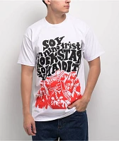 $AD BOYZ by Junior H Rockstar White T-Shirt