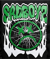 $AD BOYZ by Junior H Web Black Hoodie