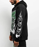 $AD BOYZ by Junior H Web Black Hoodie