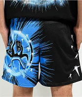 $AD BOYZ by Junior H X Lost Hills Nails Black Mesh Shorts
