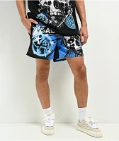 $AD BOYZ by Junior H X Lost Hills Nails Black Mesh Shorts