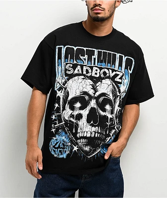 $AD BOYZ by Junior H X Lost Hills Nails Black T-Shirt