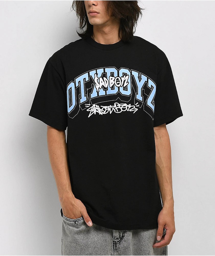 $AD BOYZ by Junior H x OTXBOYZ Black T-Shirt
