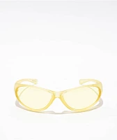 A.LAB Bassface Yellow Speeder Sunglasses
