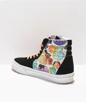  Vans Sk8-Hi Cultivate Care Floral Black & White Skate Shoes