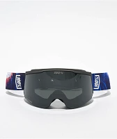 100% Snowcraft S Zoi HiPER Black Snowboard Goggles