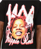 1400 by Trippie Redd Smoke Ring Black T-Shirt