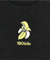 180TIDE Banana Black T-Shirt