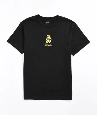 180TIDE Banana Black T-Shirt
