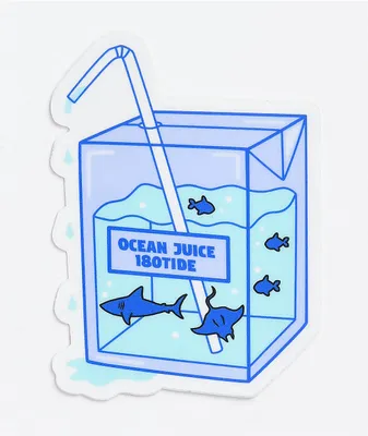180TIDE Ocean Juice Sticker