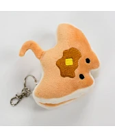 180TIDE Stacks The Manta Ray Pancakes Plush Keychain