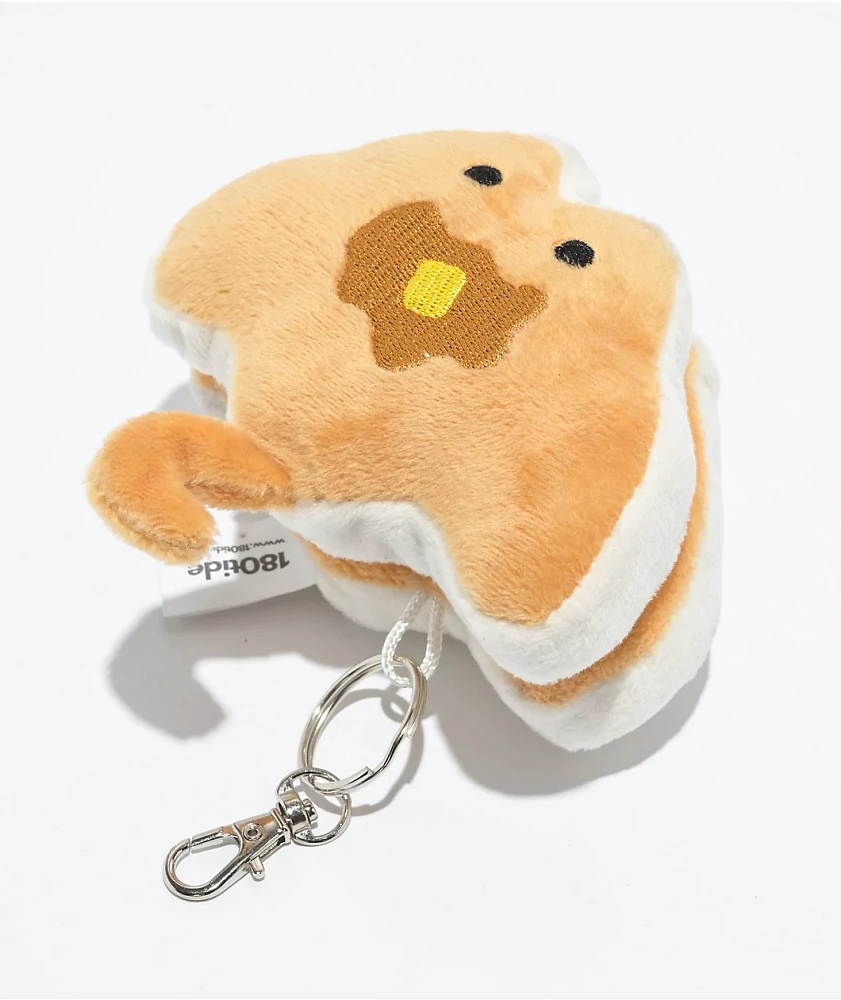 180TIDE Stacks The Manta Ray Pancakes Plush Keychain