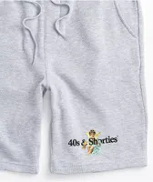 40s & Shorties Angel Grey Sweat Shorts