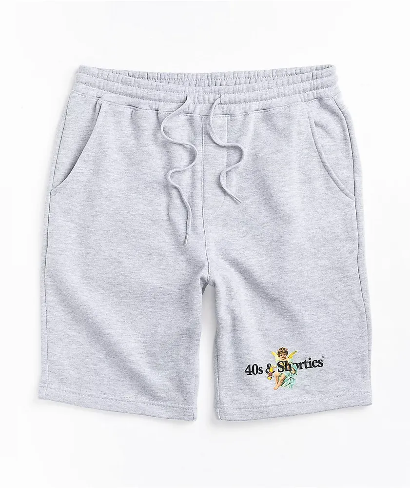 40s & Shorties Angel Grey Sweat Shorts