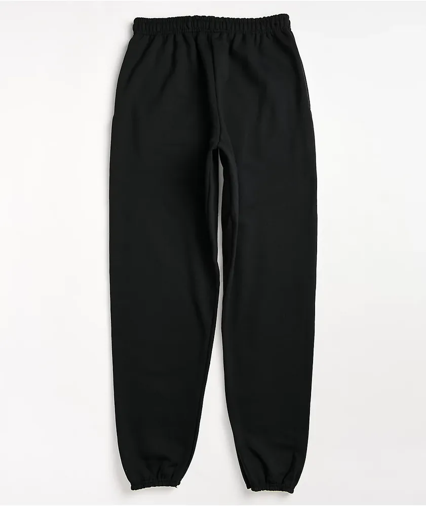 40s & Shorties Angel Plant Black Sweatpants