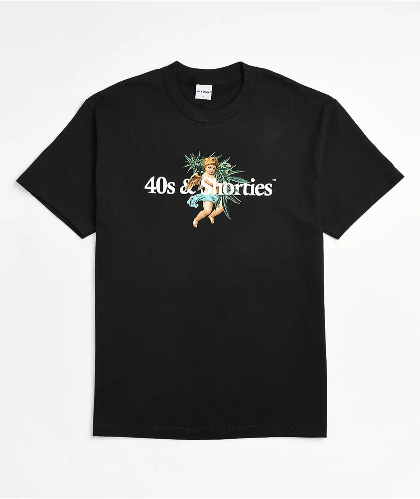 40s & Shorties Angel Logo White T-Shirt